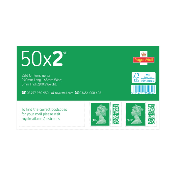 2nd Class Stamp