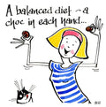 Greetings Card - Balanced Diet