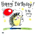 Greetings Card - Birthday Hedgehog