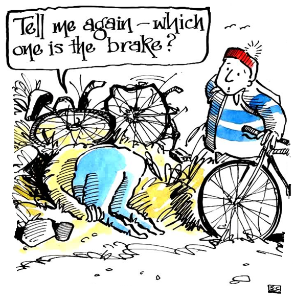 Greetings Card - Cycling Break